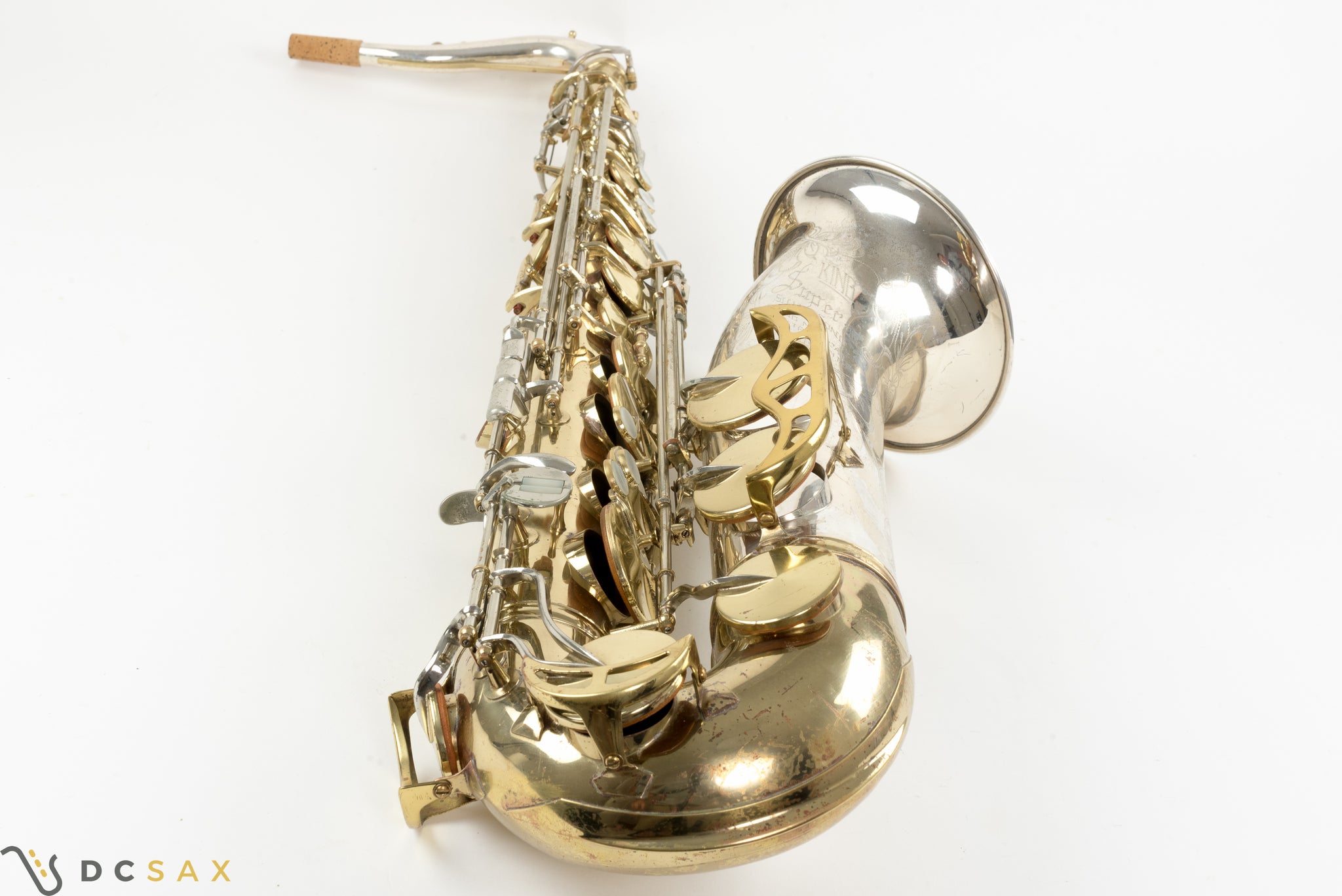 King Super 20 Tenor Saxophone, Silver Sonic, Just Serviced, Video
