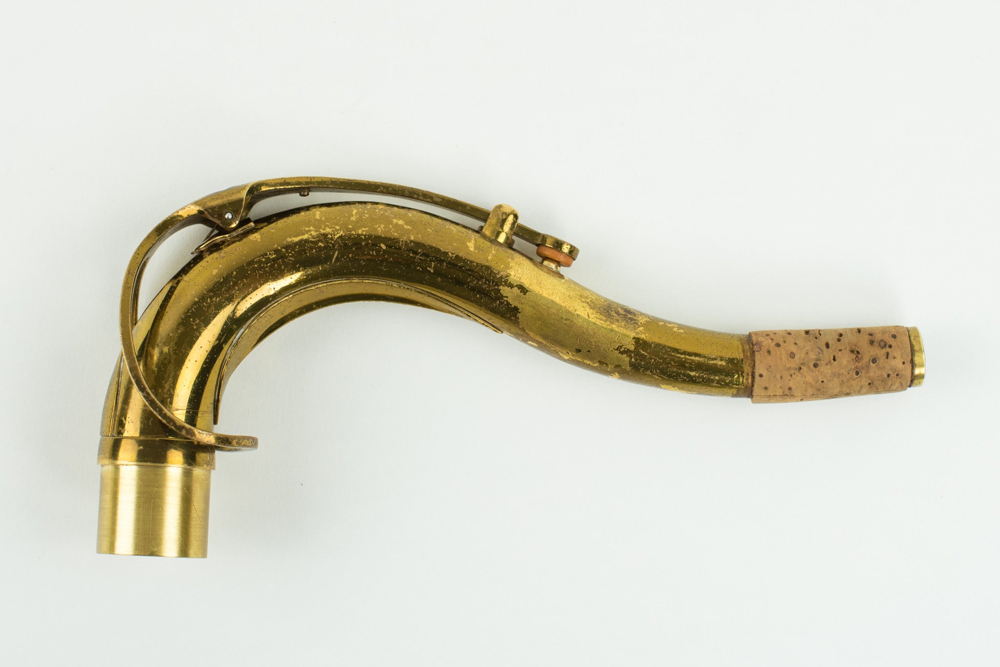 Selmer Mark VI Tenor Saxophone Neck, s/n 125,xxx, Original Lacquer