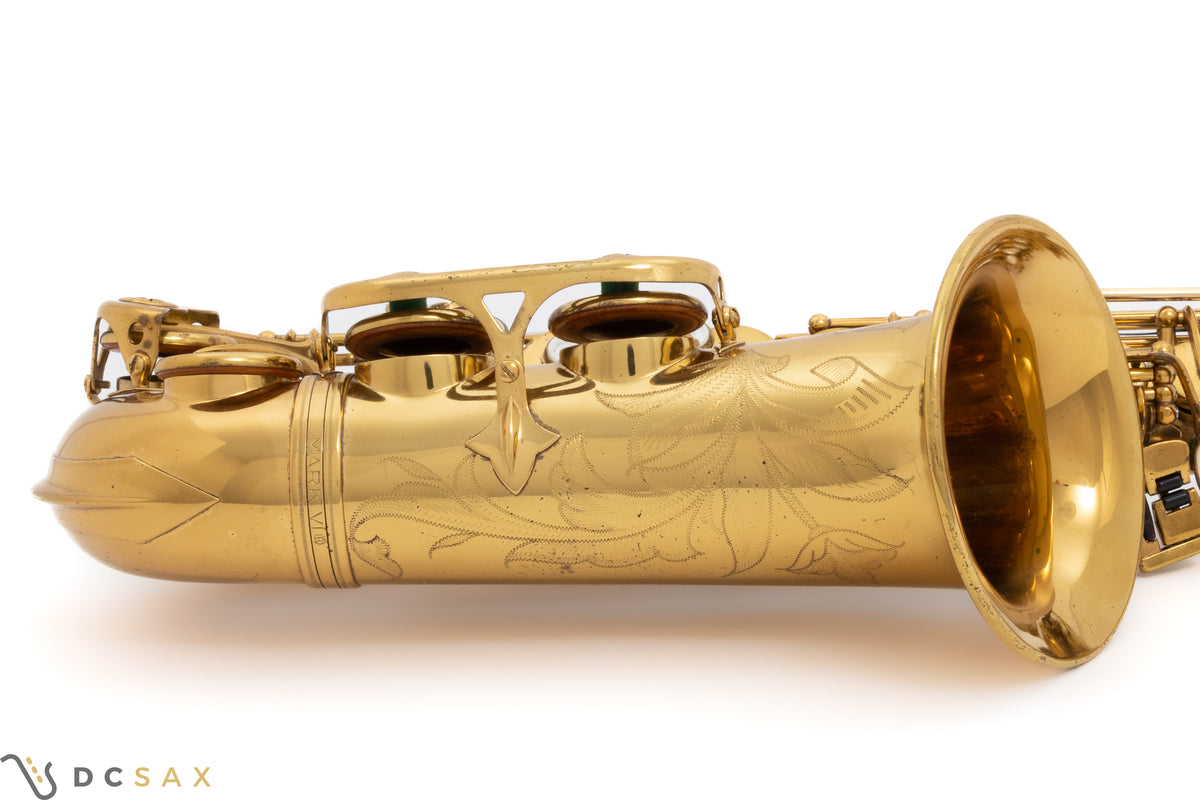 1968 160,xxx Selmer Mark VI Alto Saxophone, 98% Original Lacquer, Just Serviced, Video