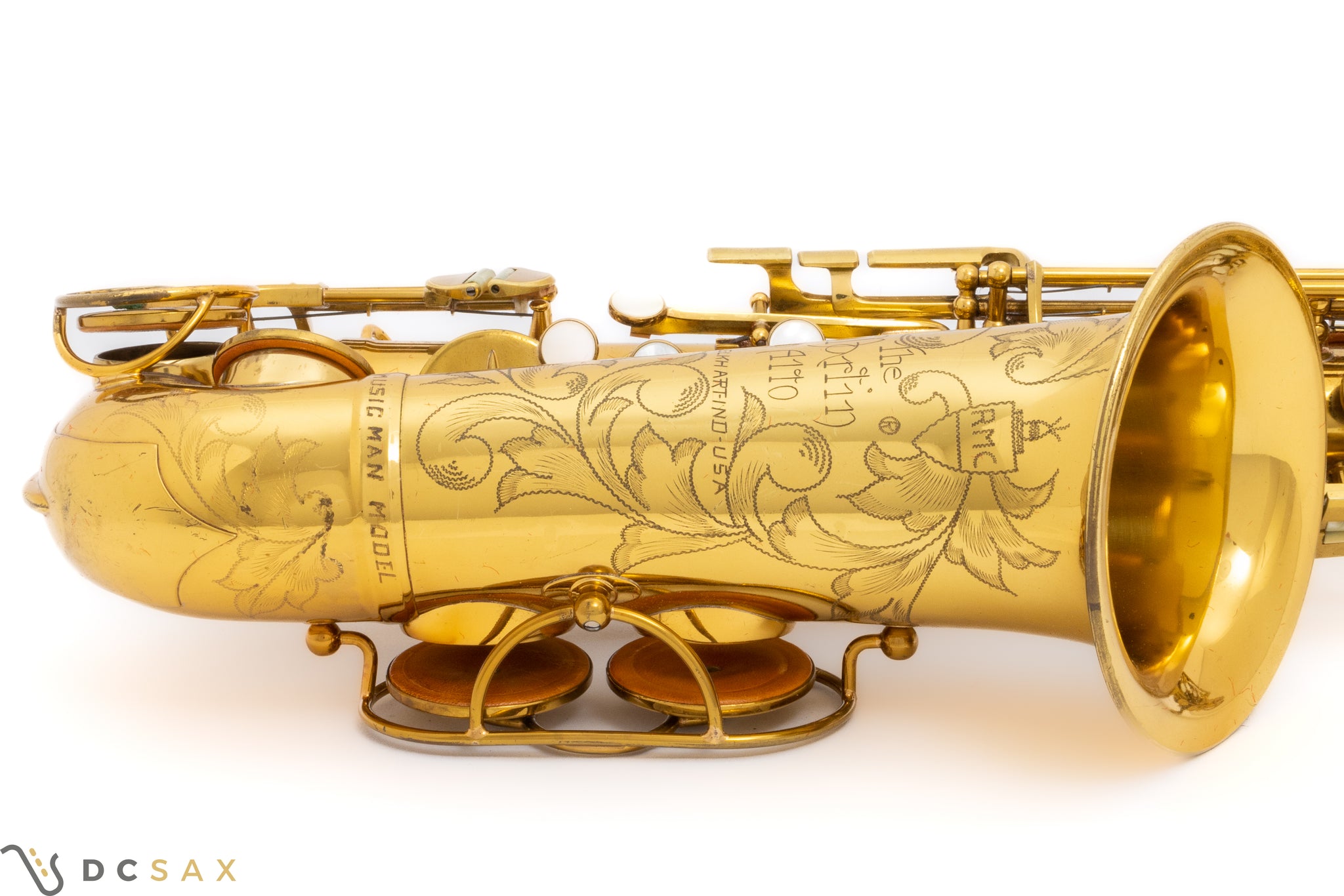 Martin Committee "Official Music Man Model" Alto Saxophone, 99% Origingal Lacquer, Video