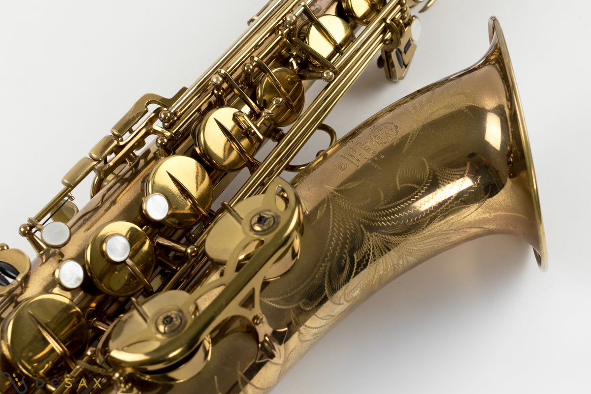 100,xxx 1962 Selmer Mark VI Tenor Saxophone, 97% Original Lacquer, Overhaul, Chris Potter S/N, Video