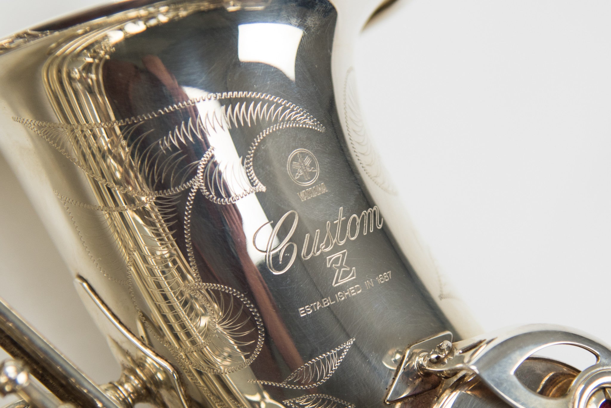 Yamaha Custom 82Z Alto Saxophone, Silver, D-Series, Near Mint!