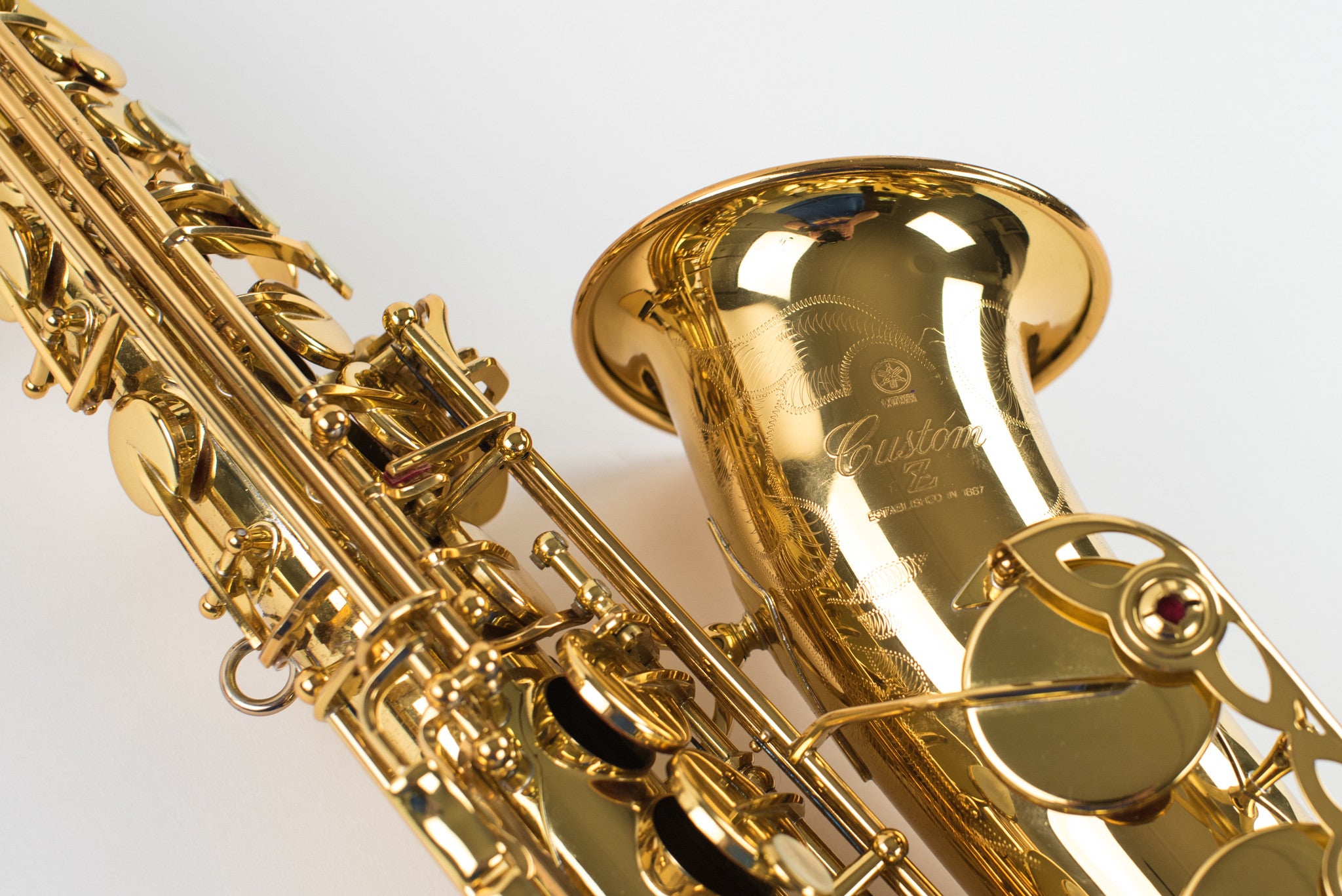 Yamaha Custom 82Z Alto Saxophone With V1 Neck
