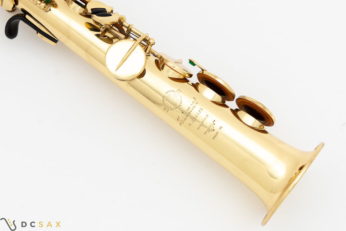 Selmer Mark VI Soprano Saxophone, 99% Original Lacquer, Video
