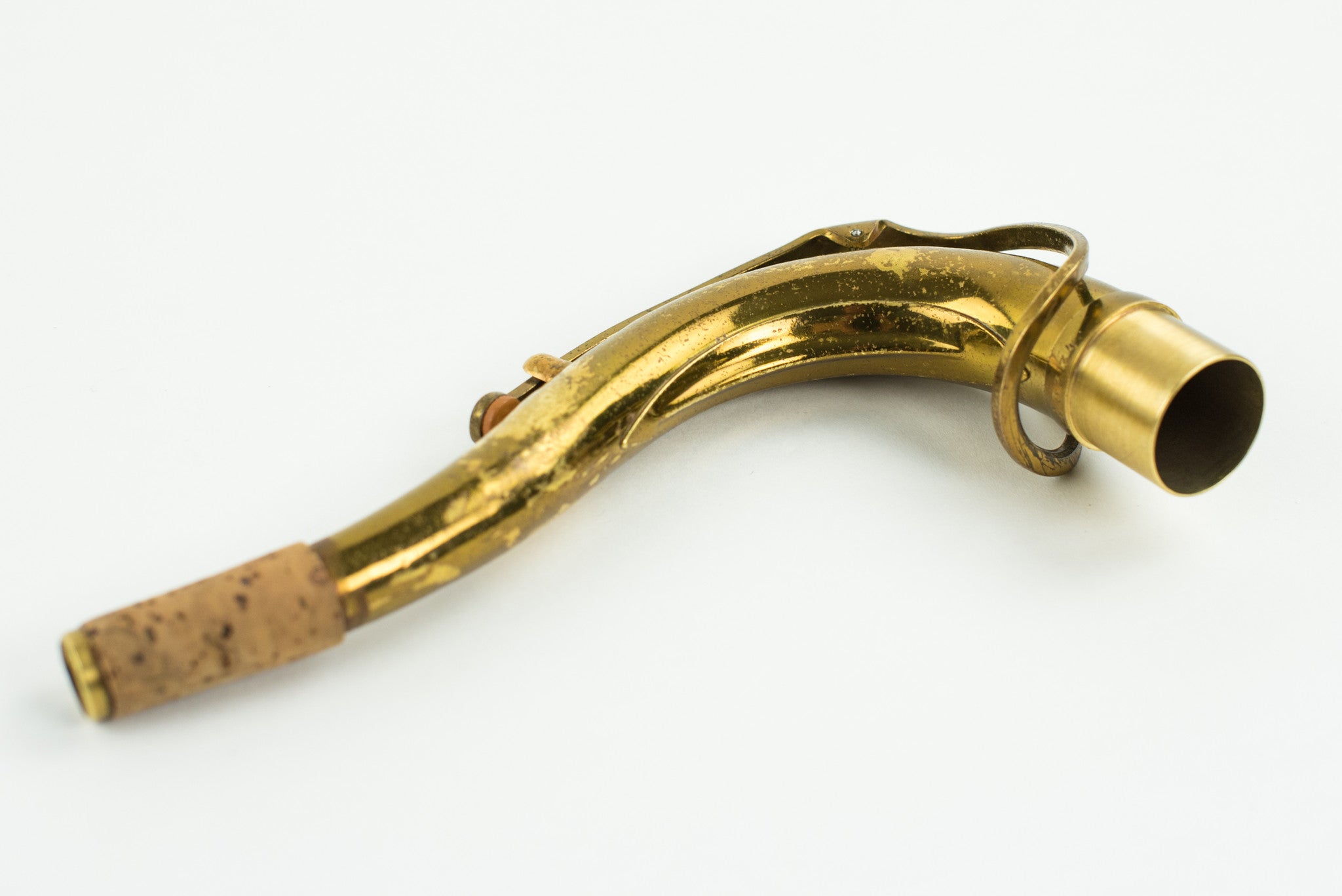 Selmer Mark VI Tenor Saxophone Neck, s/n 125,xxx, Original Lacquer