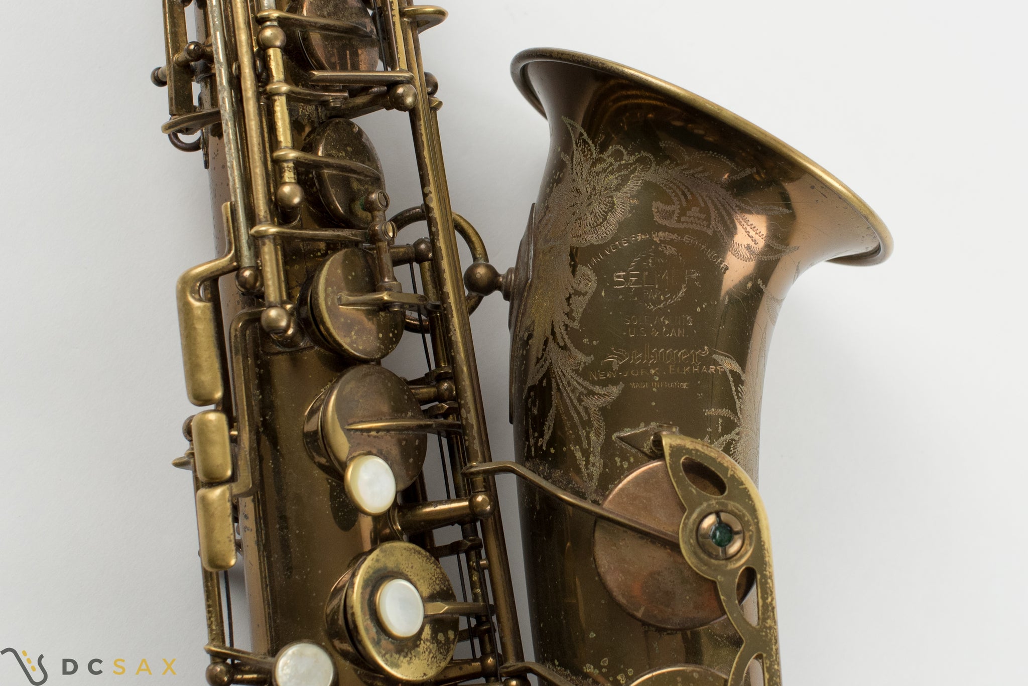1952 48,xxx Selmer Super Balanced Action Alto Saxophone, 90% Original Lacquer