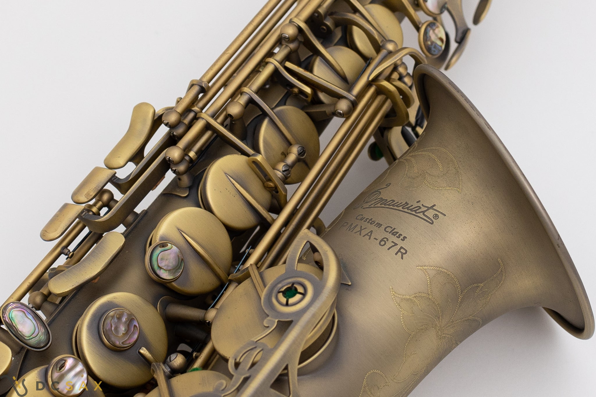 P Mauriat PMXA-67R Alto Saxophone, Dark Lacquer, Video, Just Serviced