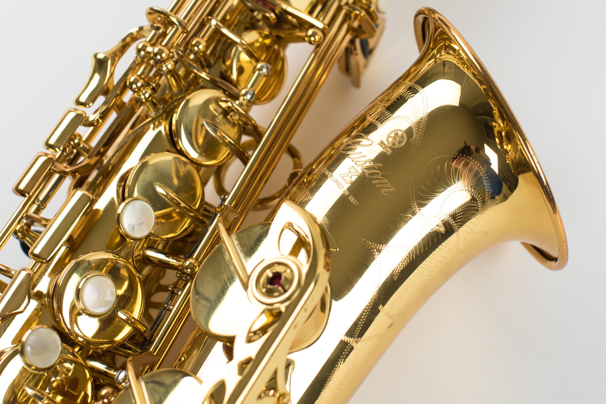Yamaha Custom 82Z Alto Saxophone With V1 Neck