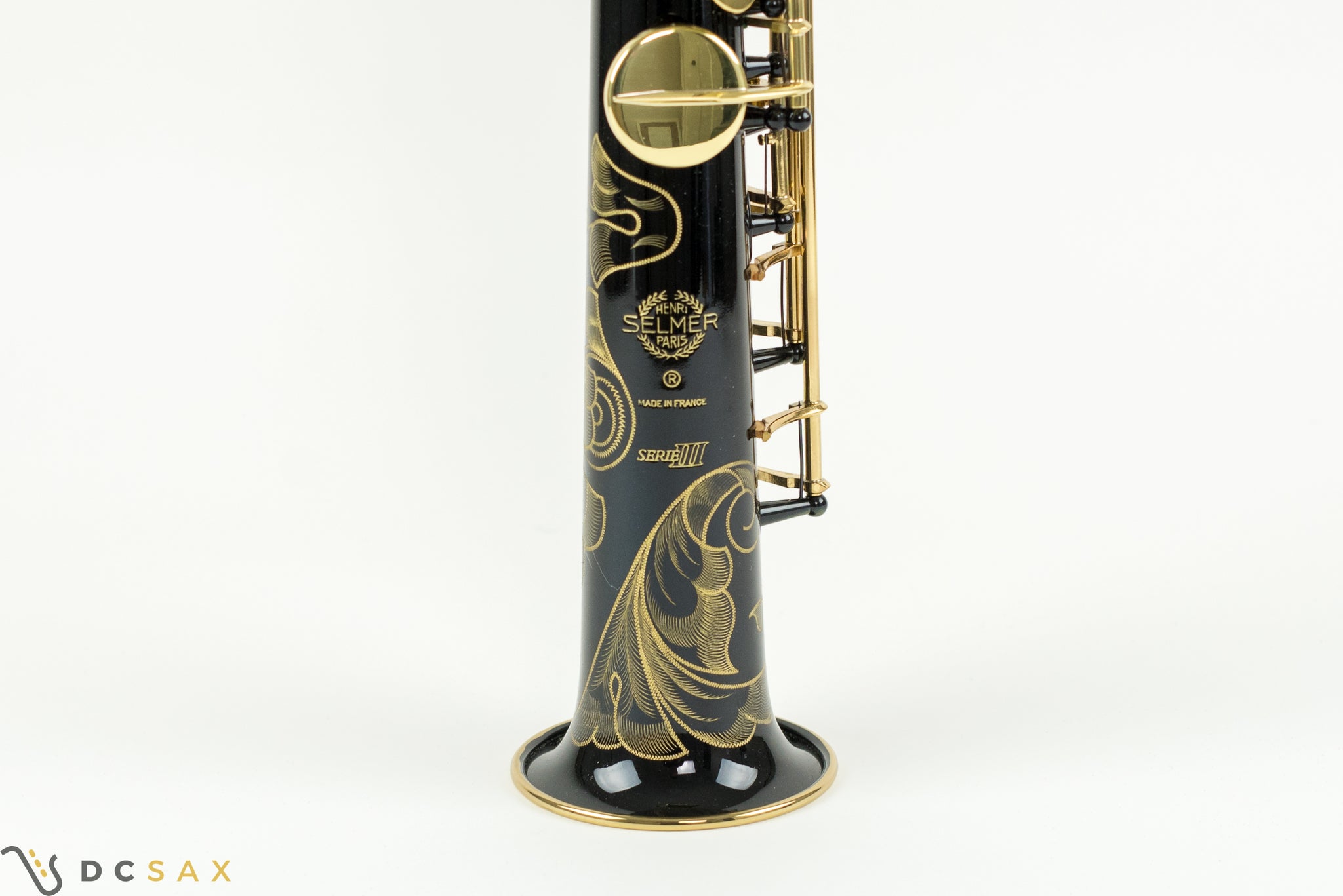 Selmer Series III Soprano Saxophone, Black Lacquer, Near Mint, Video