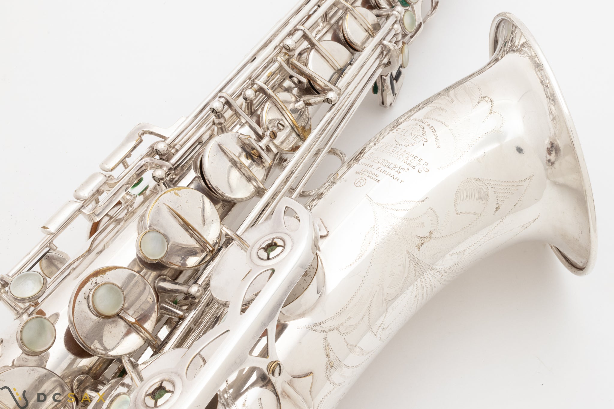 1960 86,xxx Selmer Mark VI Tenor Saxophone, Silver Plated, Brecker S/N, Video