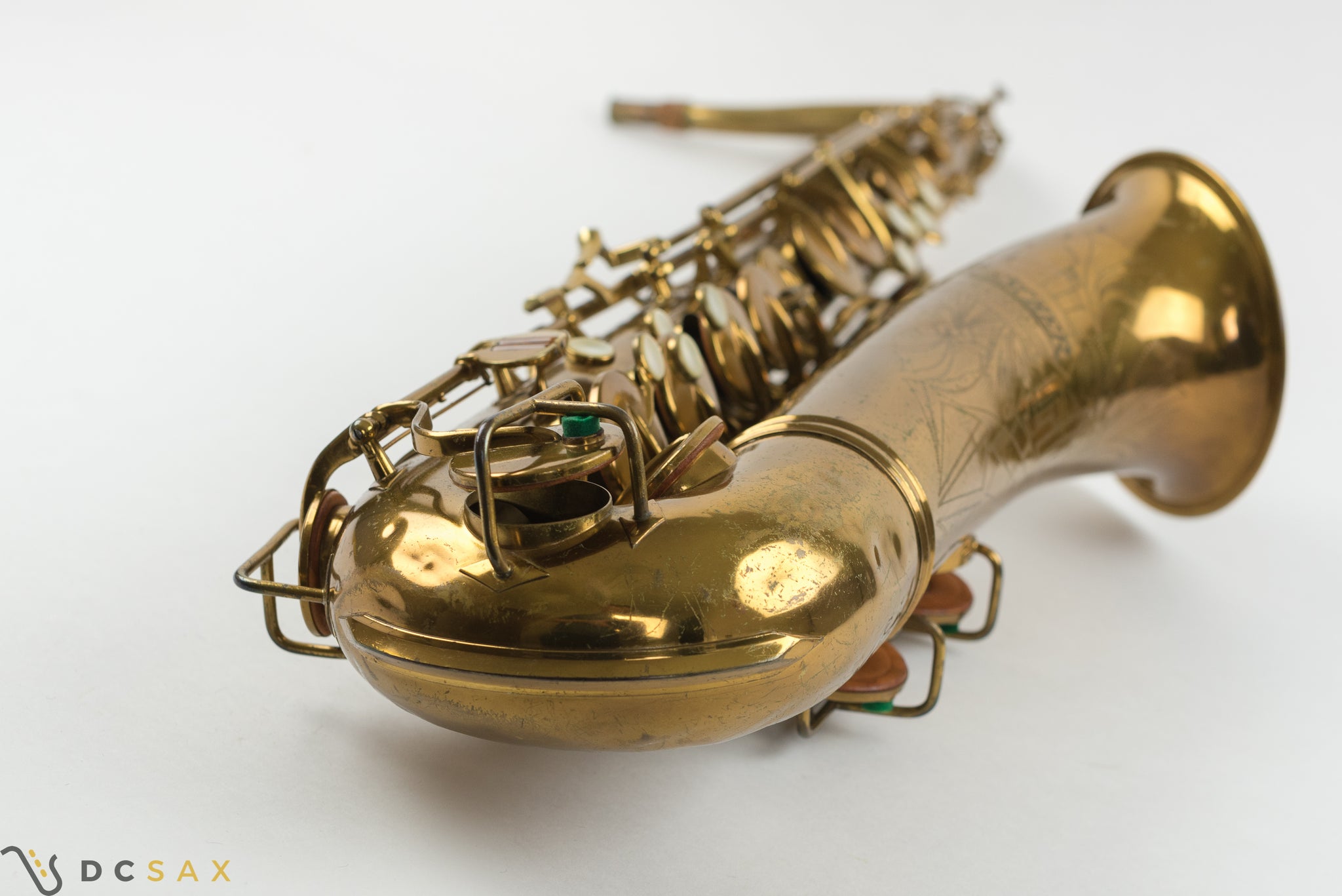 1938 285,xxx Buescher Aristocrat Tenor Saxophone, Original Lacquer