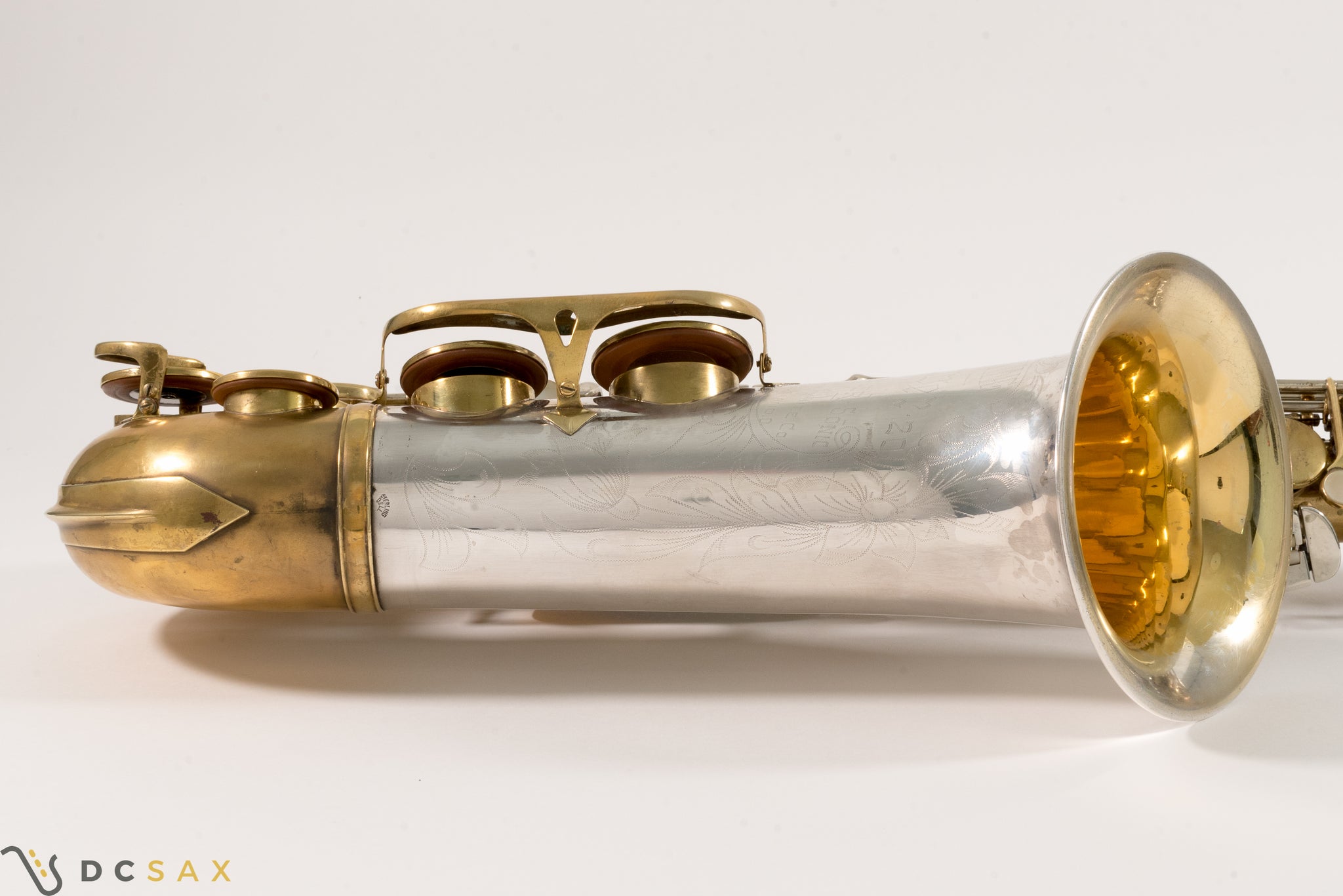 1964 King Super 20 Tenor Saxophone, Silversonic, Cleveland, Overhaul