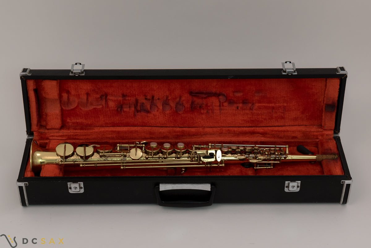 1975 Yanagisawa S6 Soprano Saxophone, Just Serviced, Video