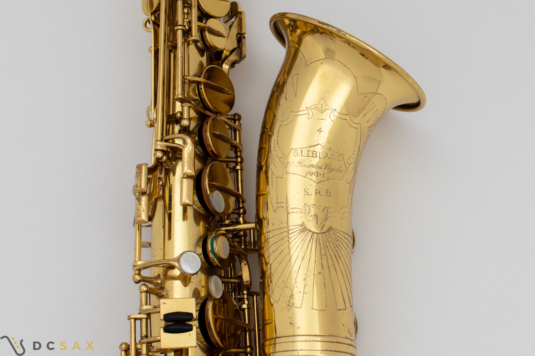 1930's Leblanc SRB Alto Saxophone, S/N 4