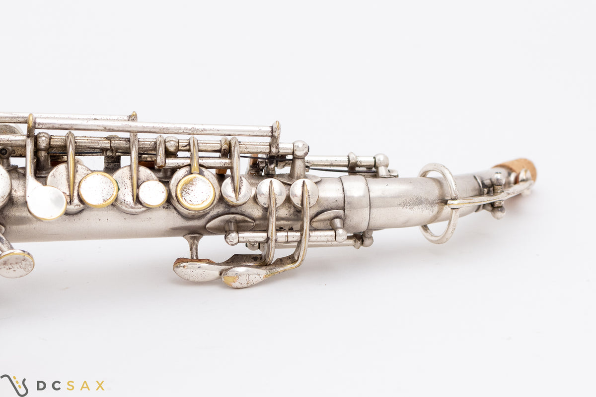 1912 Buescher Bb Curved Soprano Saxophone