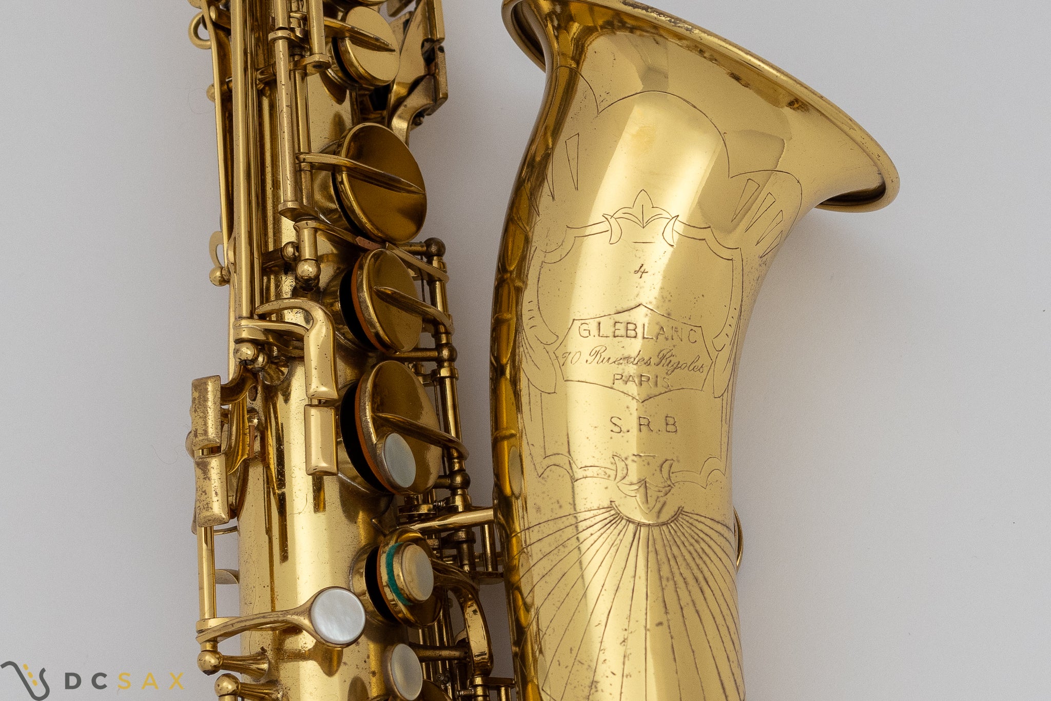 1930's Leblanc SRB Alto Saxophone, S/N 4