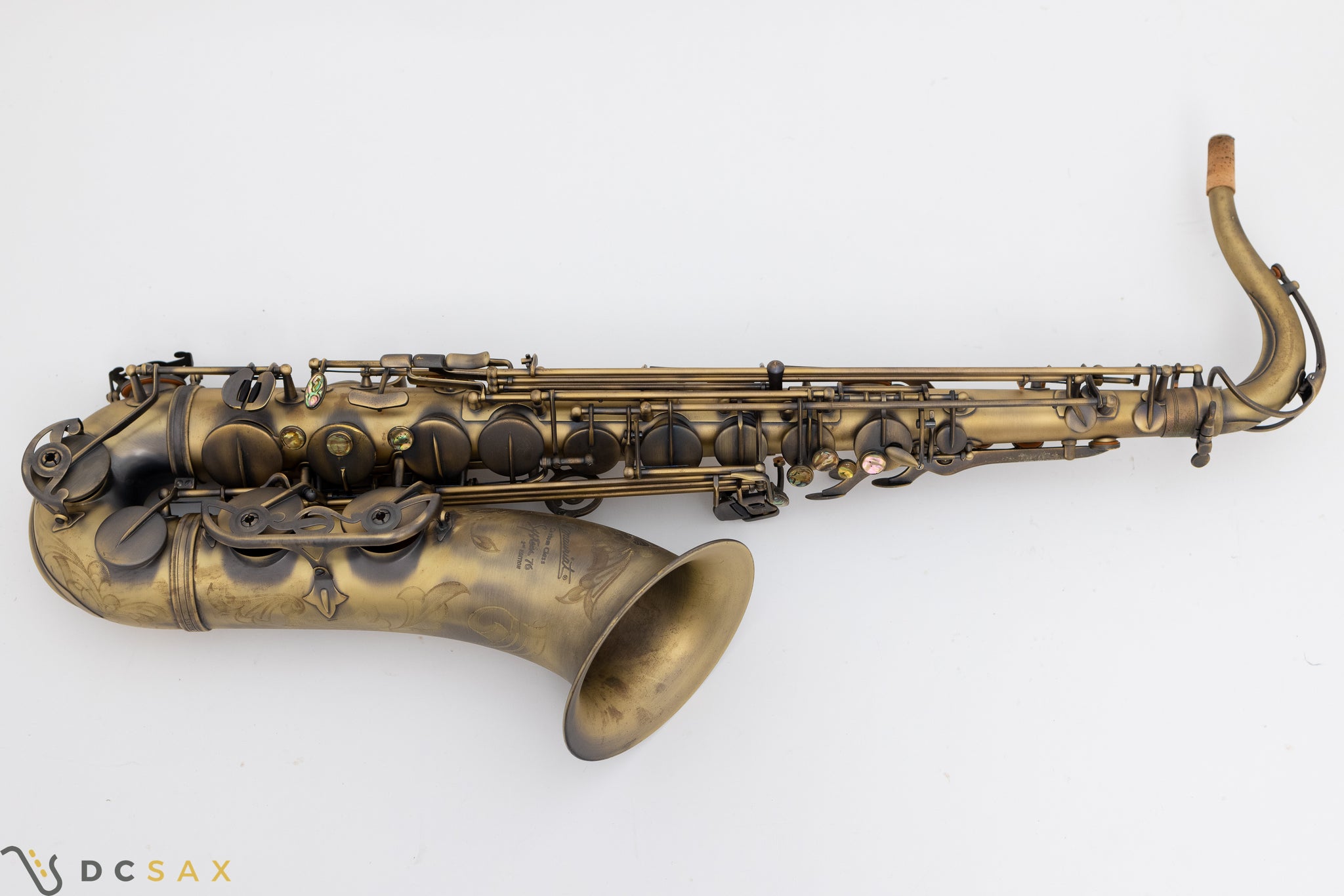 P Mauriat Custom Class System 76 Second Edition Tenor Saxophone, Dark Lacquer, Just Serviced