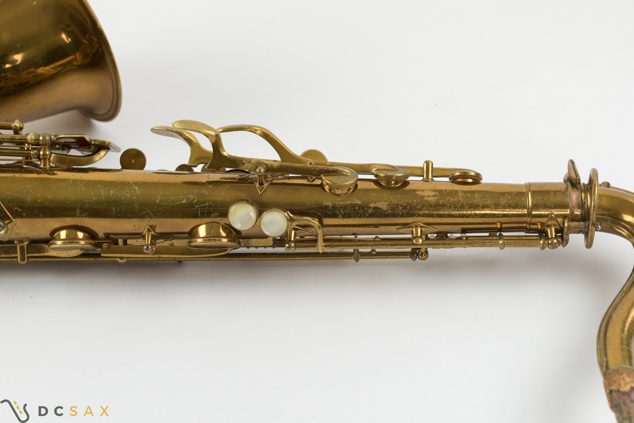 1938 285,xxx Buescher Aristocrat Tenor Saxophone, Original Lacquer