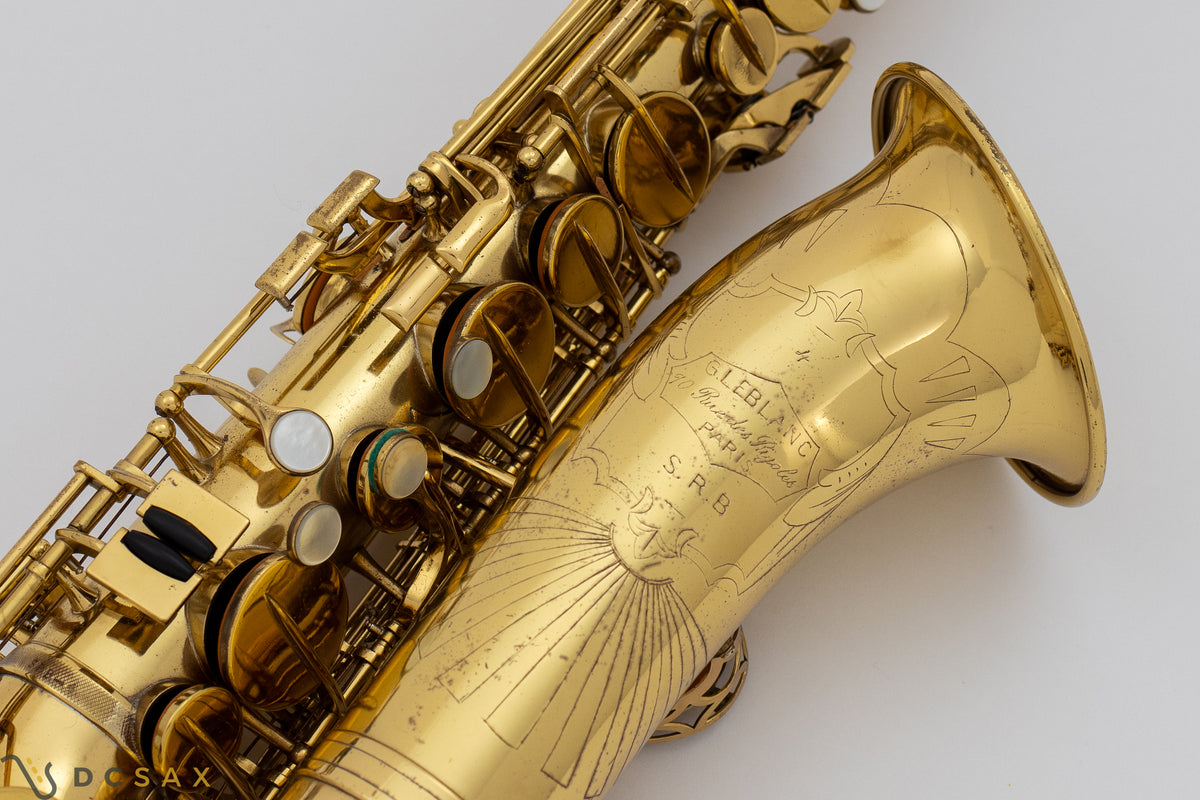 1930's Leblanc SRB Alto Saxophone, S/N 4
