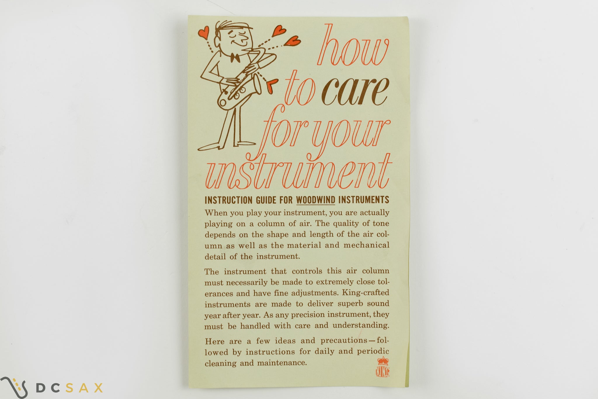 King Super 20 Alto Saxophone, Near Mint, Cleveland Era, Video