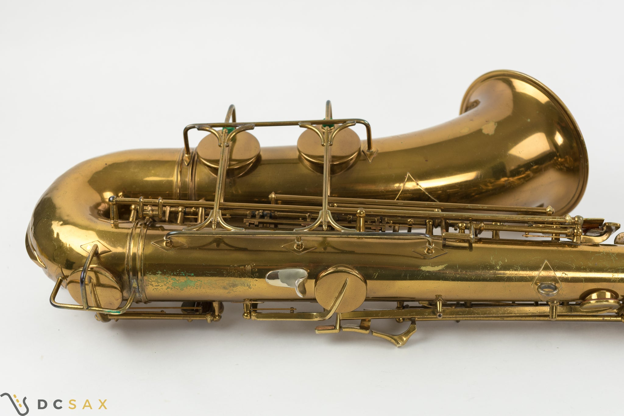 1938 285,xxx Buescher Aristocrat Tenor Saxophone, Original Lacquer