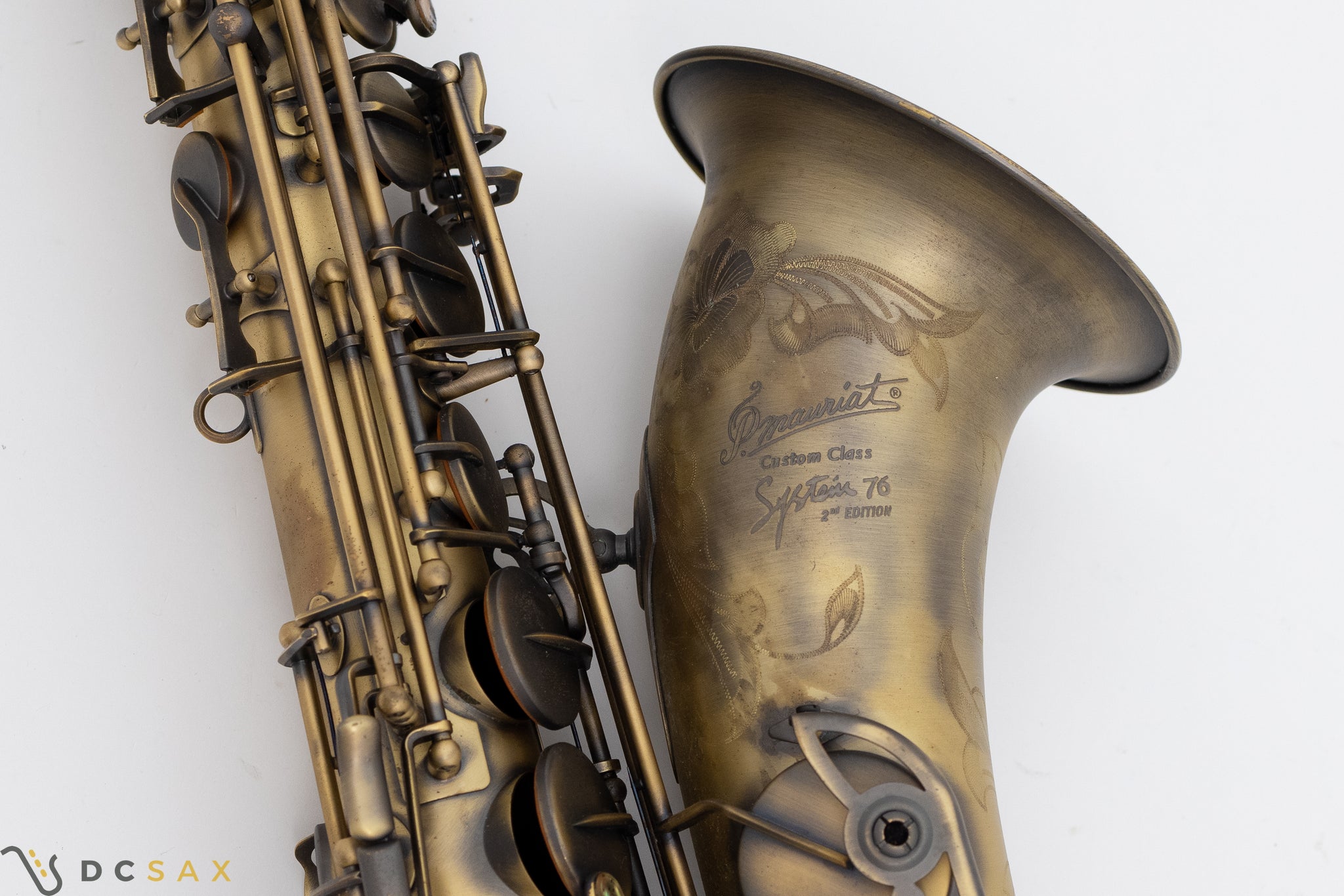 P Mauriat Custom Class System 76 Second Edition Tenor Saxophone, Dark Lacquer, Just Serviced