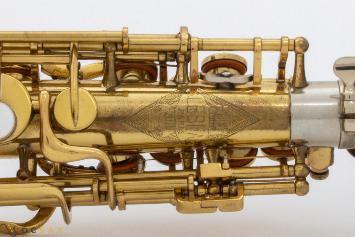 1930年代製 Leblanc SRB アルトサックス、シリアルナンバー4