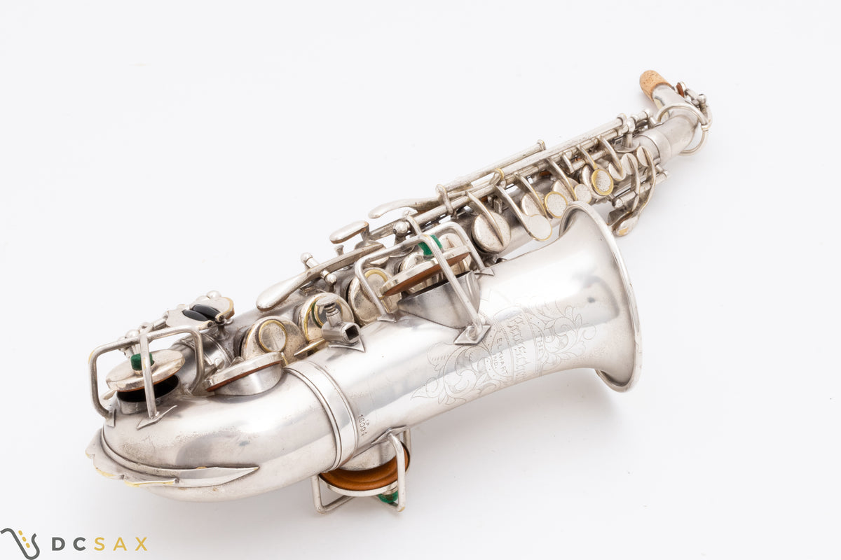 1912年製 ビュッシャー B♭管 カーブド・ソプラノサックス