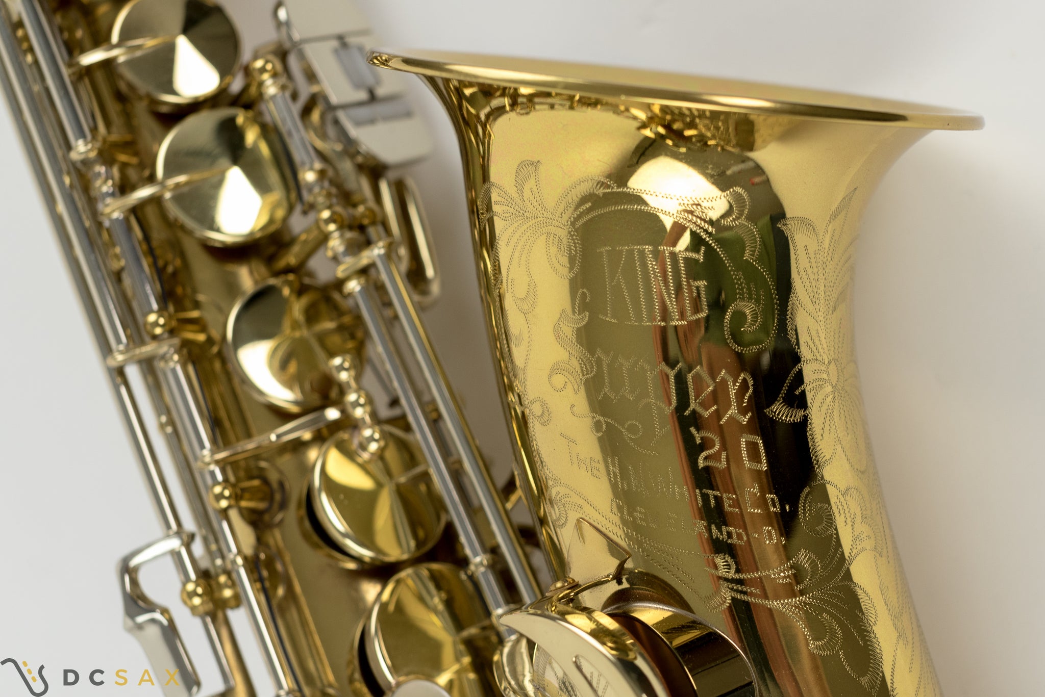 King Super 20 Alto Saxophone, Near Mint, Cleveland Era, Video