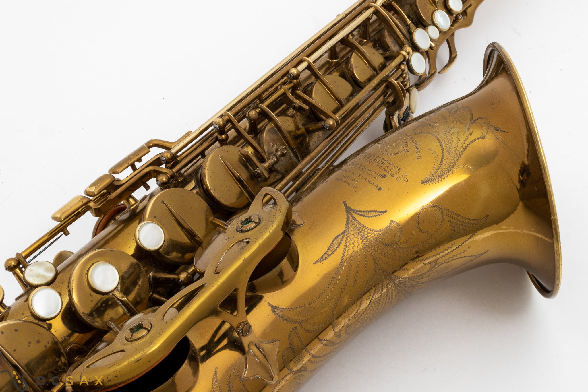 1955 63,xxx Selmer Mark VI Tenor Saxophone, 98% Original Lacquer, Video