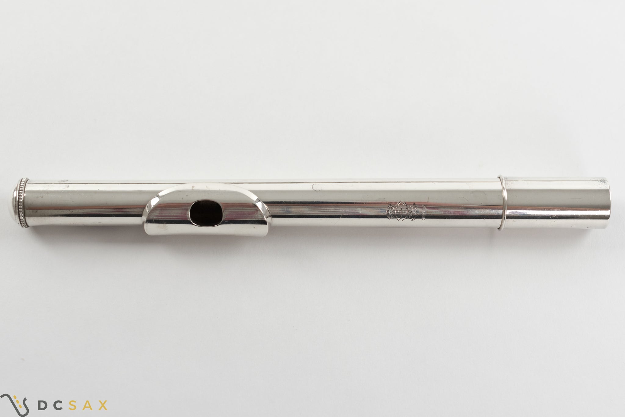 1952 Haynes Commercial Model Handmade Sterling Silver Flute, Closed Hole, Offset G, C-Foot