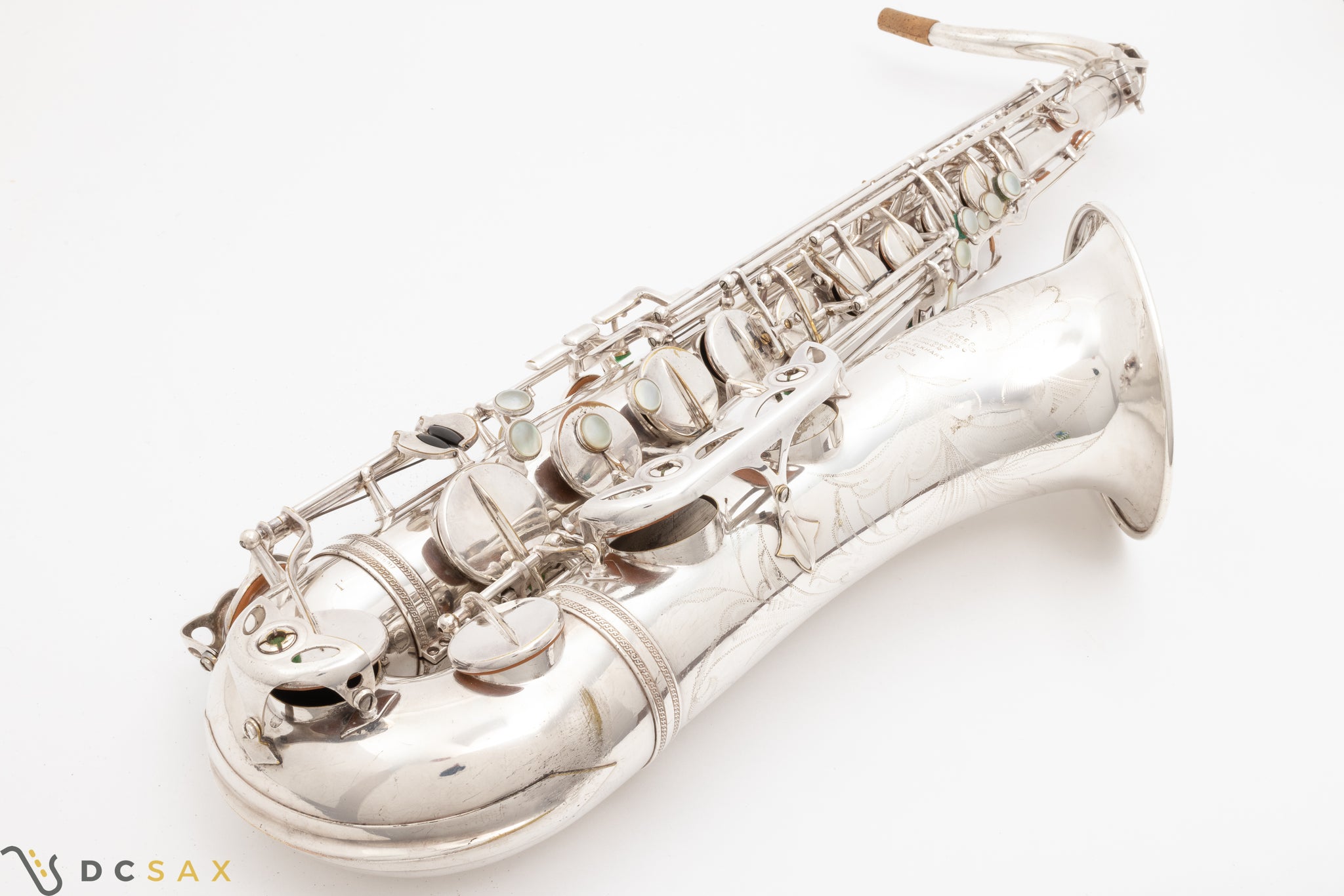 1960 86,xxx Selmer Mark VI Tenor Saxophone, Silver Plated, Brecker S/N, Video