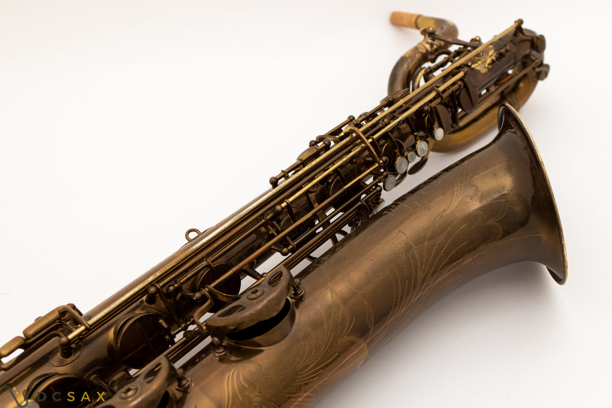Saxophone baryton Selmer Mark VI 1954 57,xxx, vernis d'origine 97%, Low A