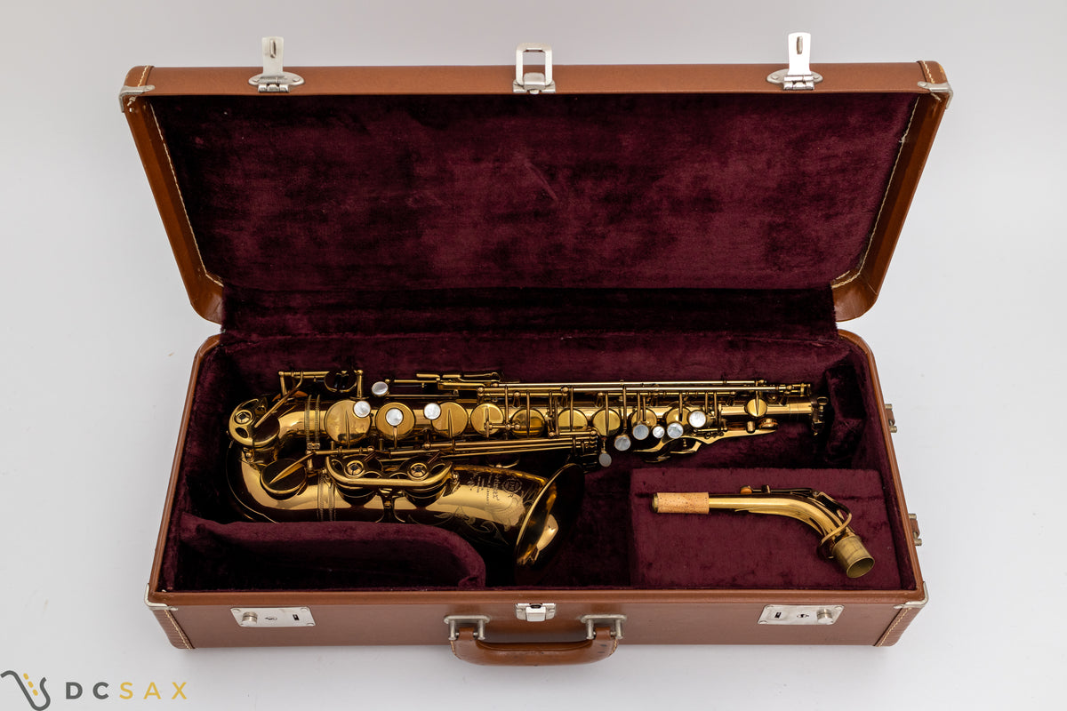 1964年製 Selmer Mark VI アルトサックス 118,xxx番台、ニアミント・コンディション、オーバーホール済み、試奏動画あり
