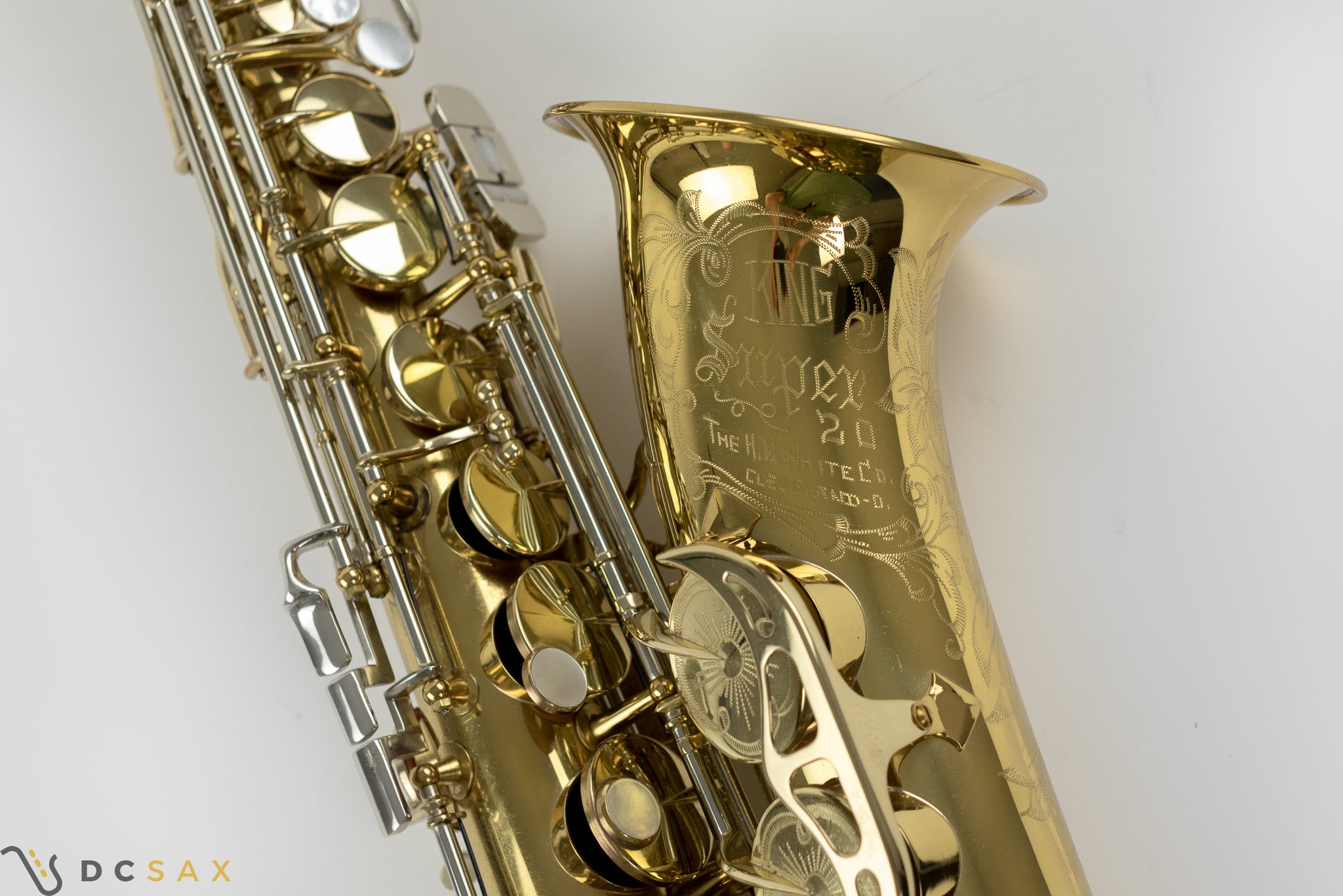 King Super 20 Alto Saxophone, Near Mint, Cleveland Era, Video