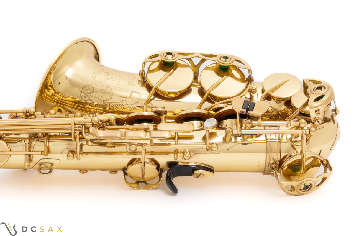 Selmer Super Action 80 Alto Saxophone, Just Serviced