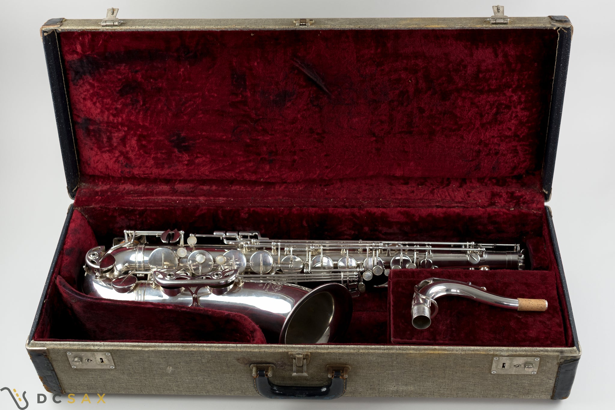 227,xxx Selmer Mark VI Tenor Saxophone, Fresh Overhaul, 99% Original Silver Plating