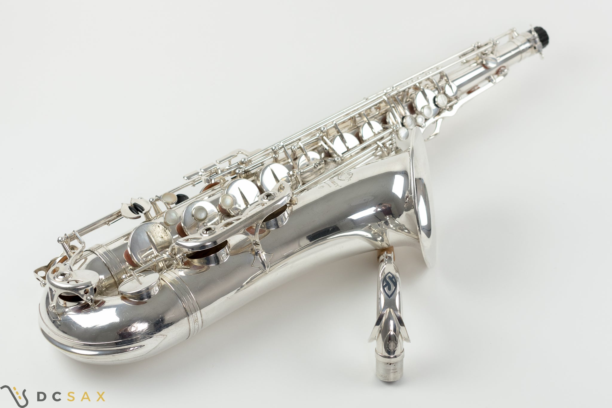 227,xxx Selmer Mark VI Tenor Saxophone, Fresh Overhaul, 99% Original Silver Plating