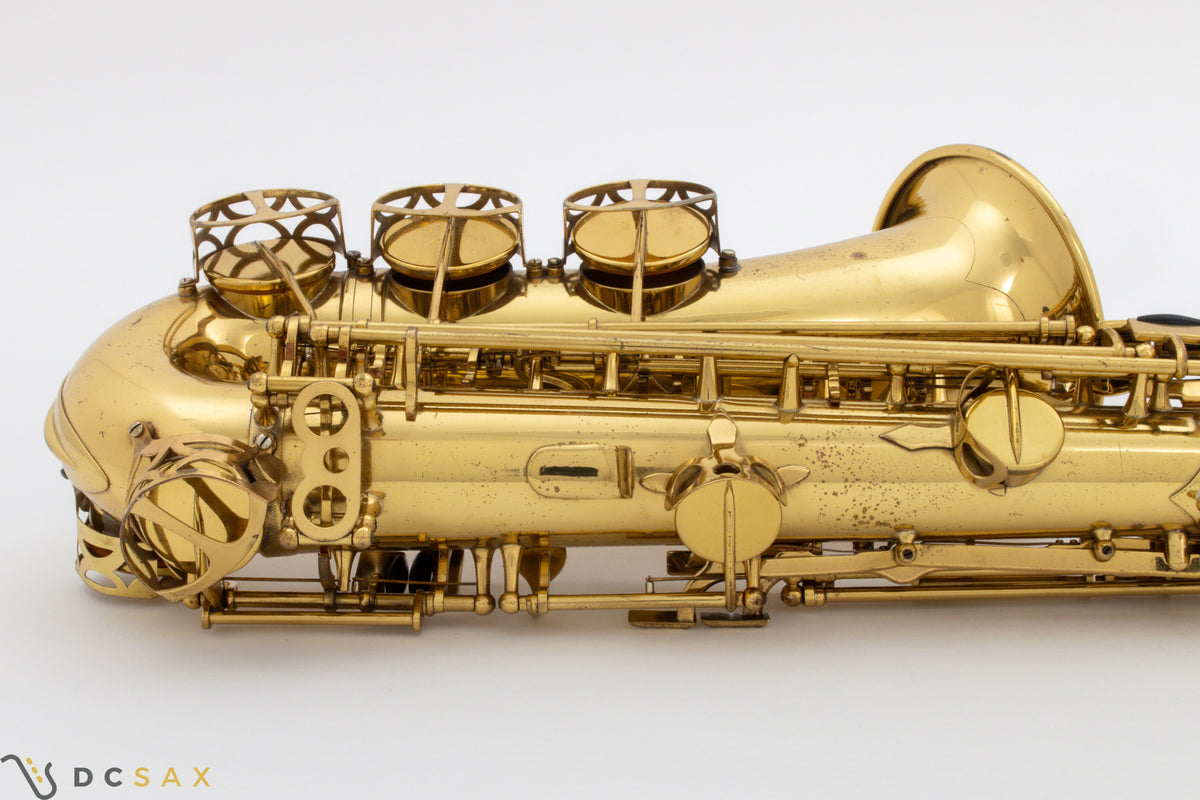 1930年代製 Leblanc SRB アルトサックス、シリアルナンバー4