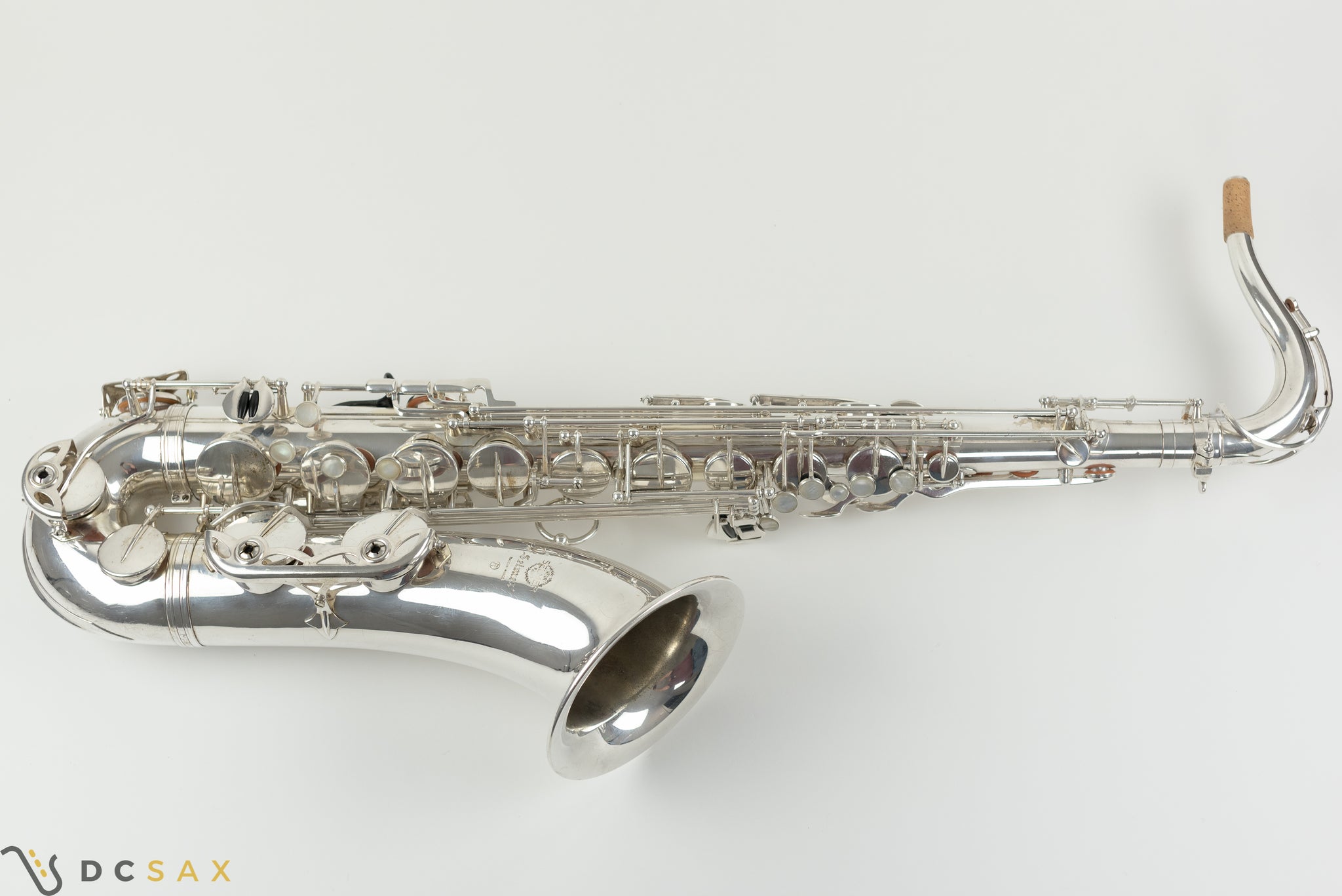 227,xxx Selmer Mark VI Tenor Saxophone, Fresh Overhaul, 99% Original Silver Plating