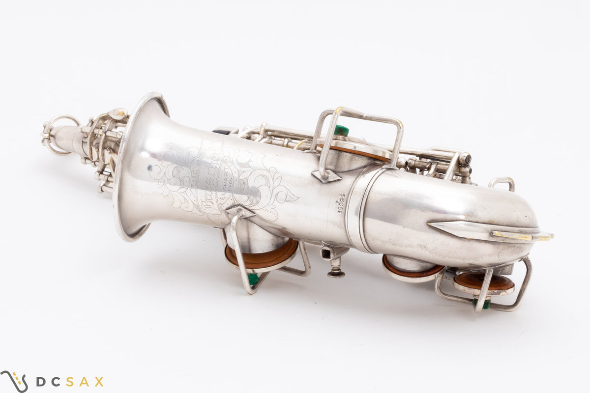 1912年製 ビュッシャー B♭管 カーブド・ソプラノサックス