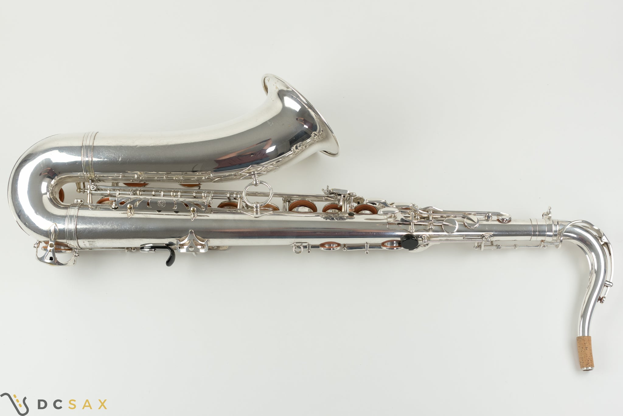 227,xxx Selmer Mark VI Tenor Saxophone, Fresh Overhaul, 99% Original Silver Plating