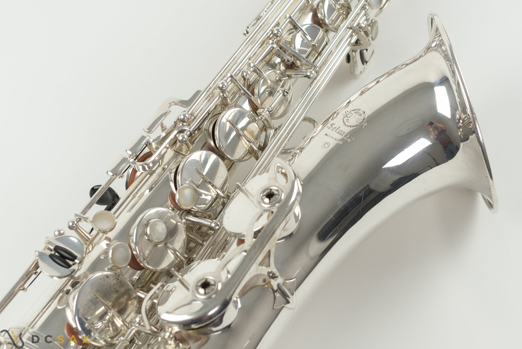 227,xxx Selmer Mark VI Tenor Saxophone, Fresh Overhaul, 99% Original Silver Plating