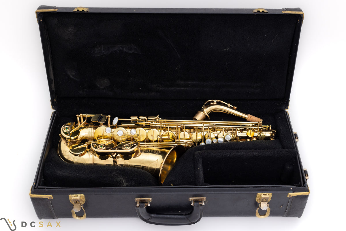Selmer Super Action 80 Alto Saxophone, Just Serviced