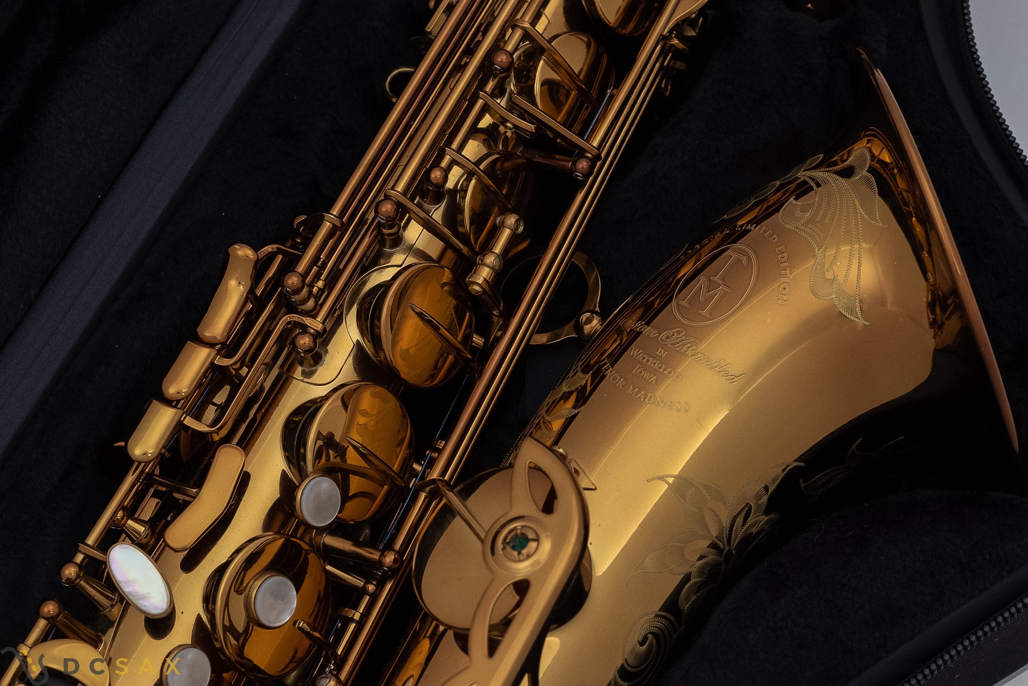 TM Custom 500SL "Session" Tenor Saxophone, Just Serviced, Near Mint, Video
