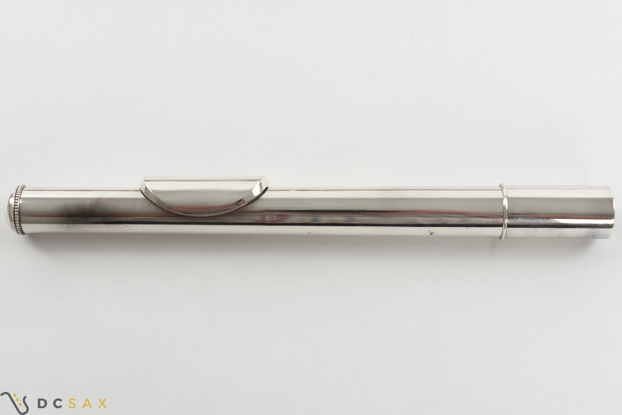 1952 Haynes Commercial Model Handmade Sterling Silver Flute, Closed Hole, Offset G, C-Foot