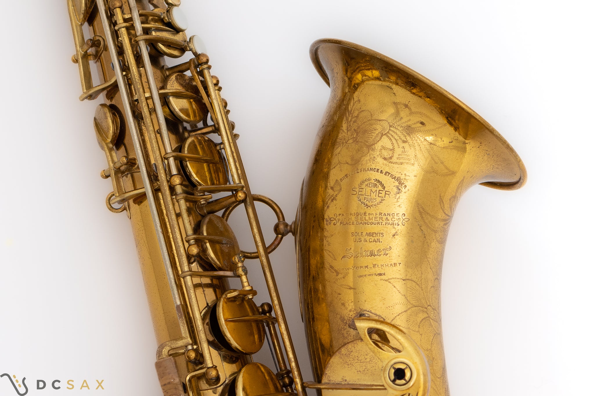 1950 43,xxx Selmer Super Balanced Action Tenor Saxophone