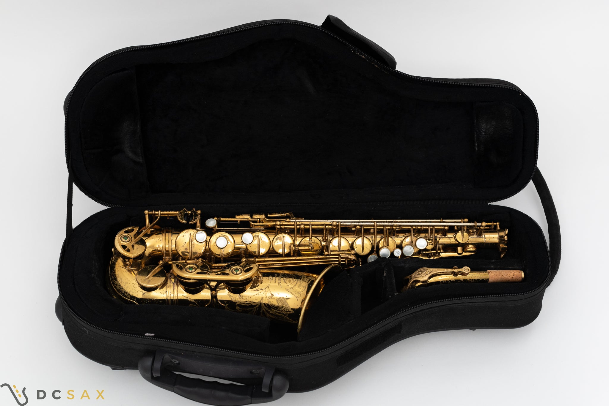 1968 160,xxx Selmer Mark VI Alto Saxophone, 94% Original Lacquer, Video