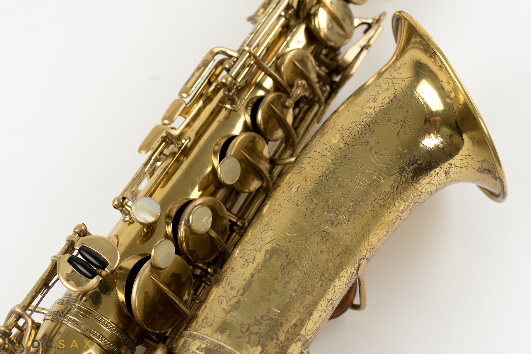 1937 Selmer Jimmy Dorsey Series I Alto Saxophone, Balanced Action Era, Video