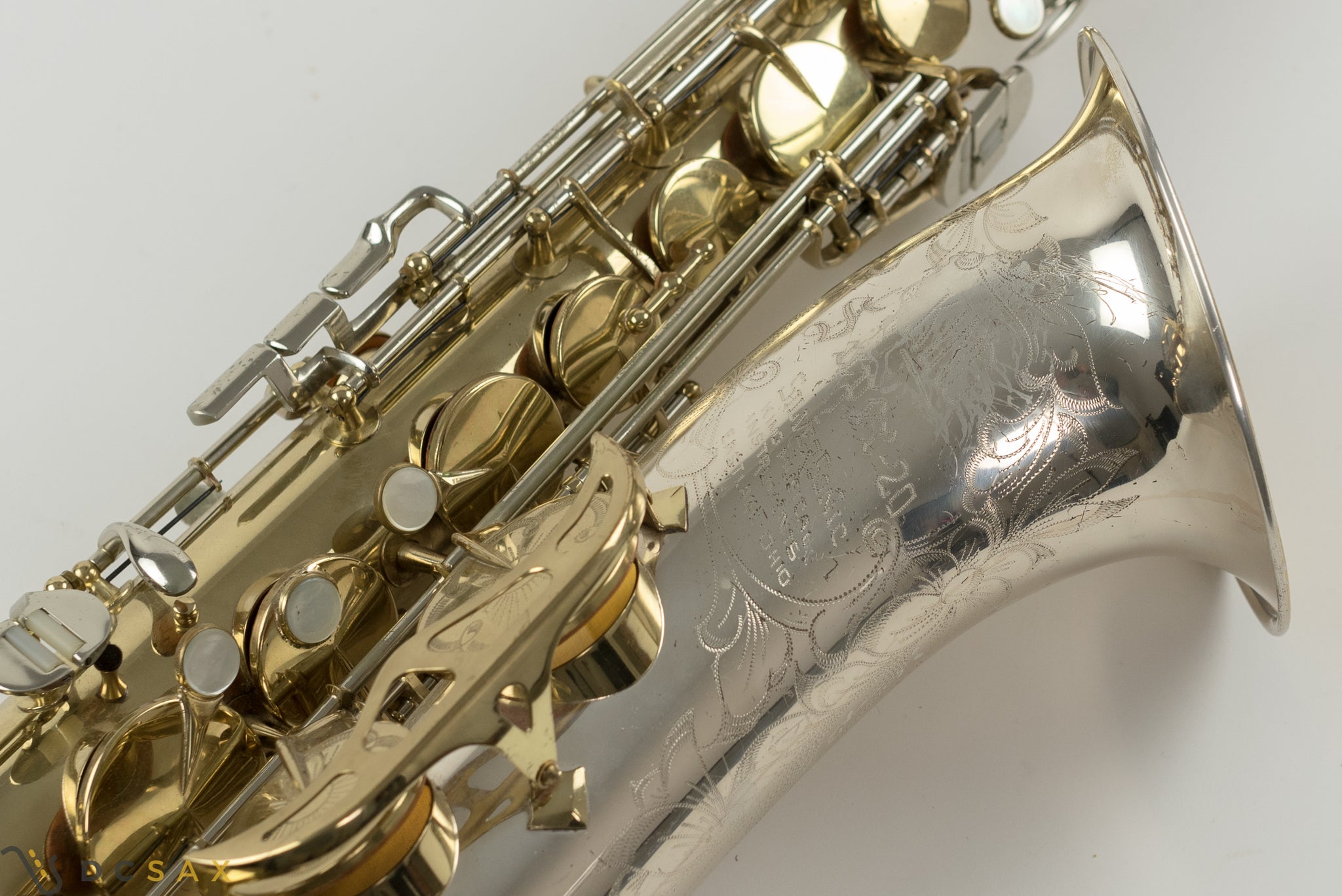 430,xxx King Super 20 Silver Sonic Tenor Saxophone, Just Serviced